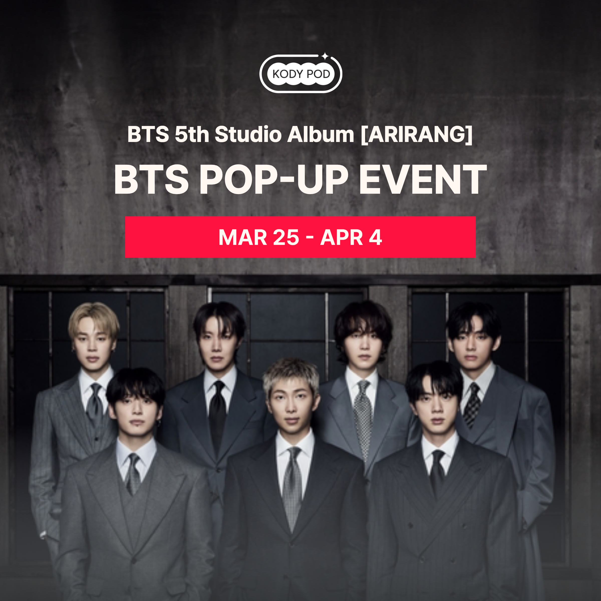 BTS [ARIRANG] POP-UP EVENT