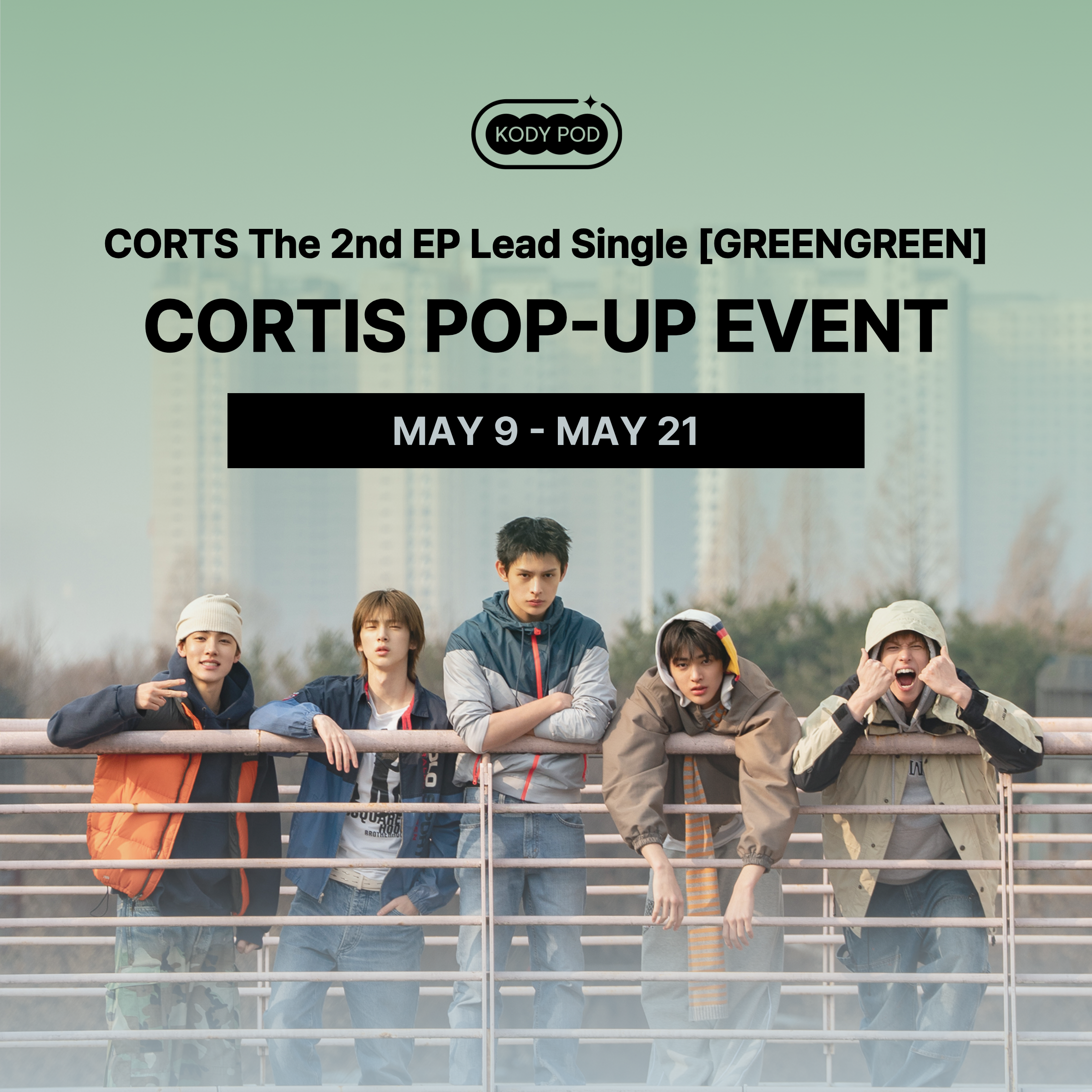 CORTIS [GREENGREEN] POP-UP EVENT