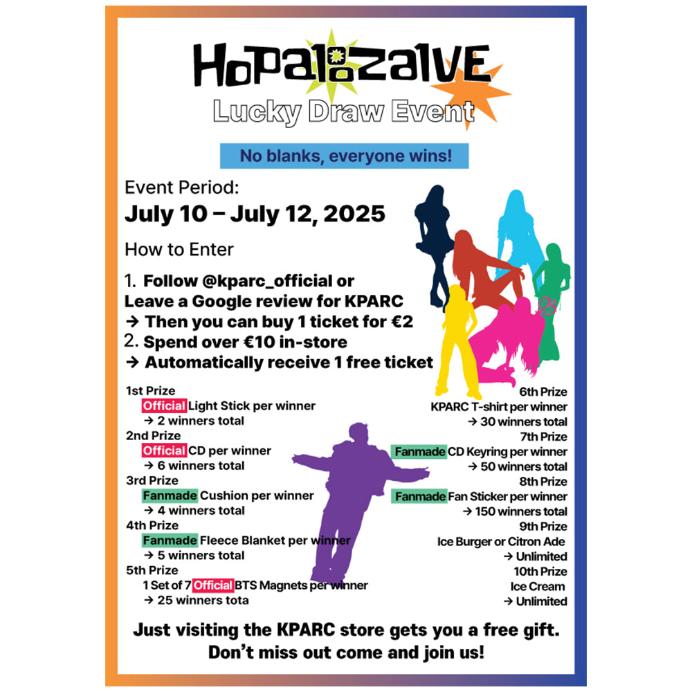 KPARC HOPaloozaIVE Lucky Draw Event