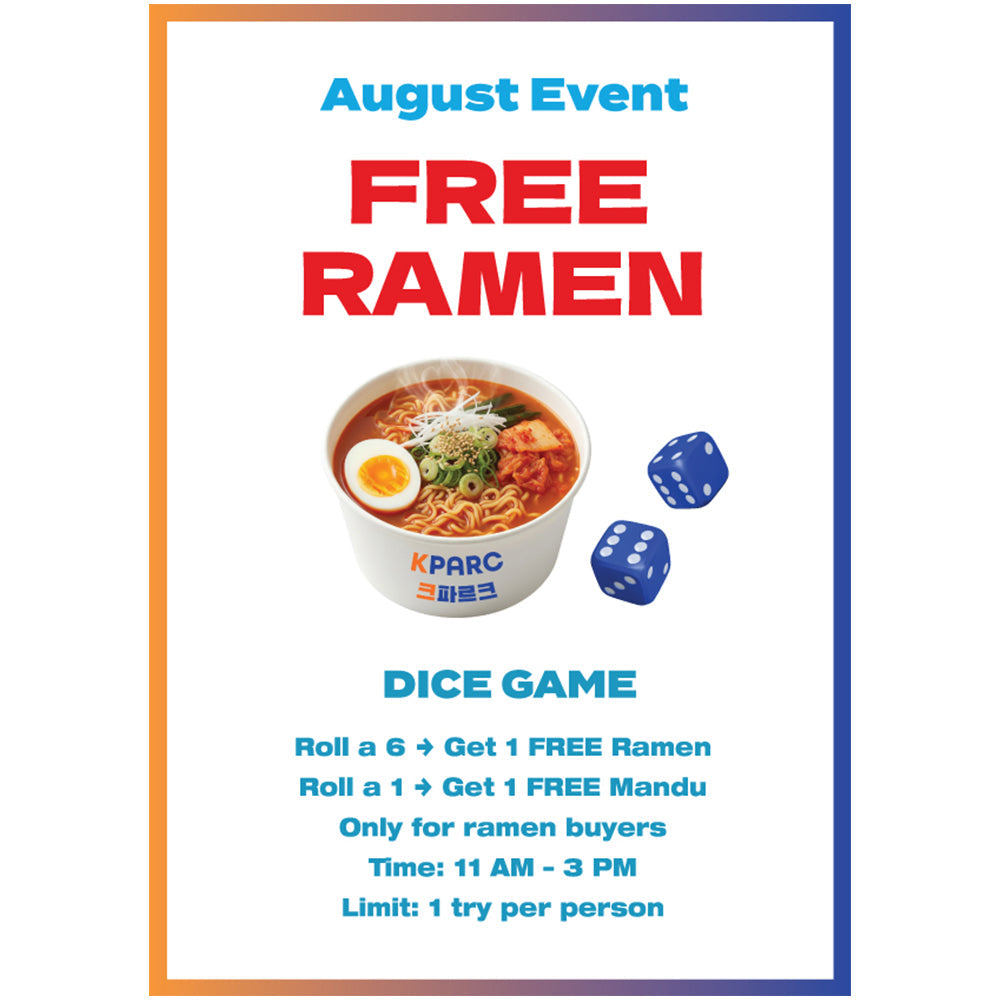 KPARC August Event FREE RAMEN