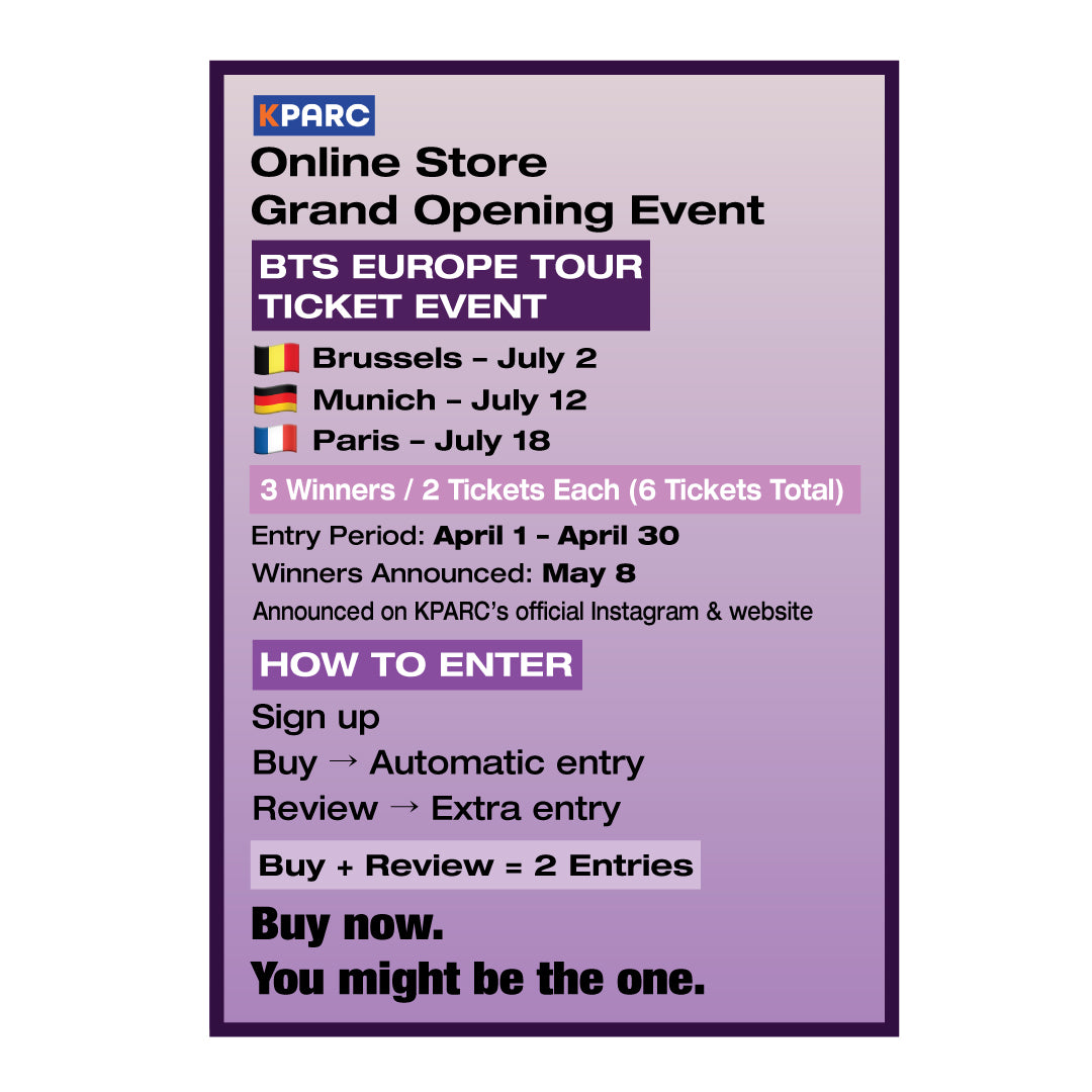 KPARC Online Store Grand Opening Event