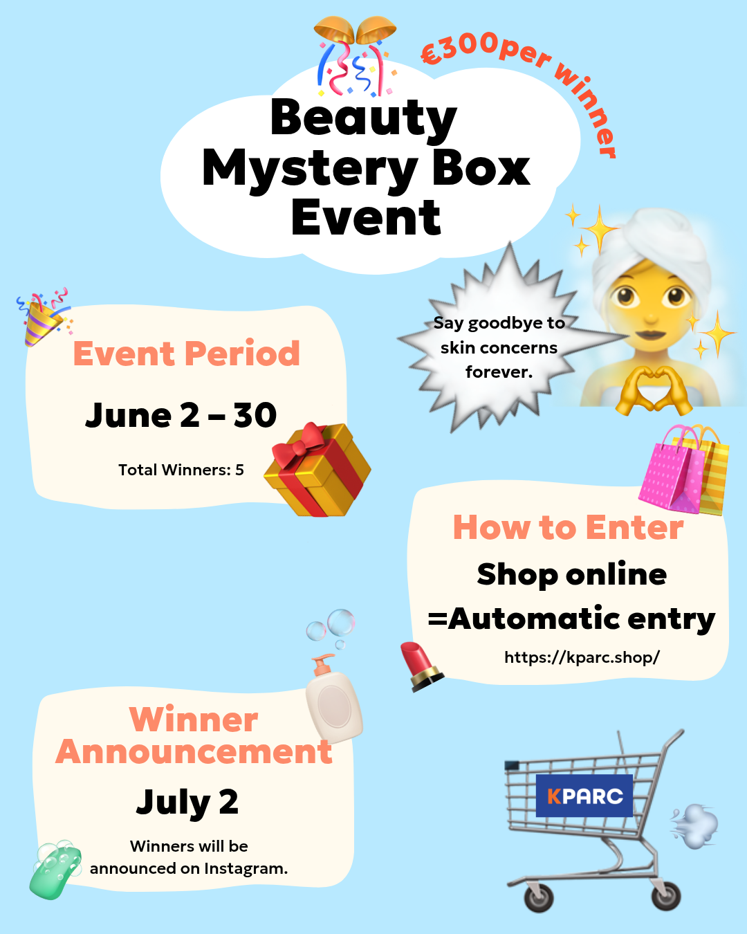 KPARC Beauty Mystery Box Event