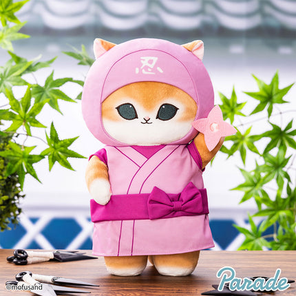 mofusand Ninja Mascot 28cm_Pink