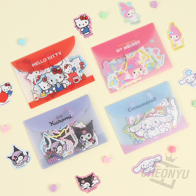 Sanrio - Sanrio Sticker Pouch Set -  Hello Kitty