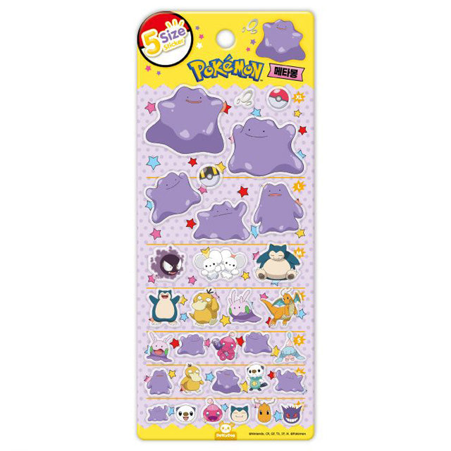 Pokémon 5-Size Sticker – Ditto