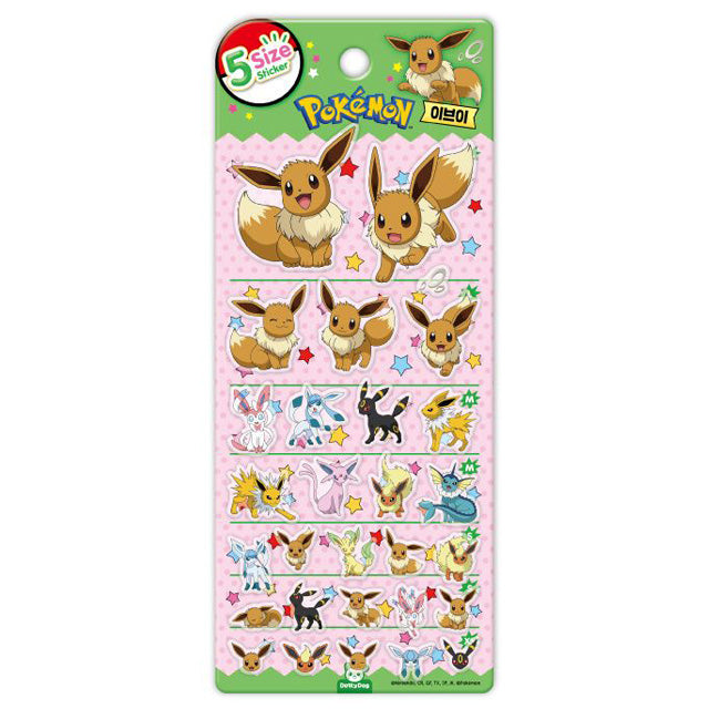 Pokémon 5-Size Sticker – Eevee