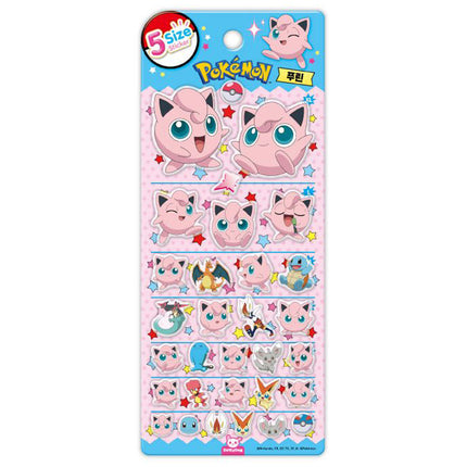 Pokémon 5-Size Sticker – Jigglypuff