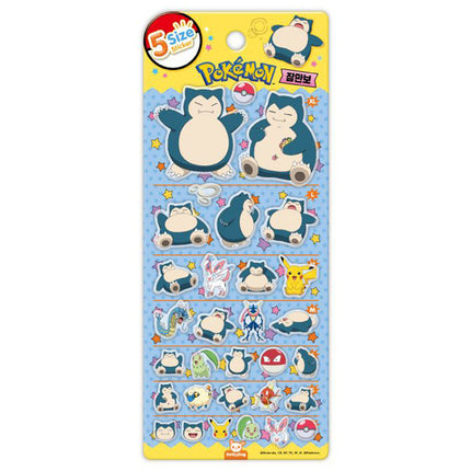 Pokémon 5-Size Sticker – Snorlax