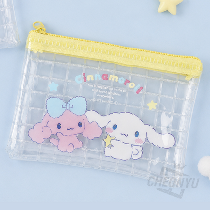 Sanrio - Cinnamoroll & Poron PVC Mesh Case