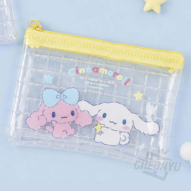 Sanrio - Cinnamoroll & Poron PVC Mesh Case