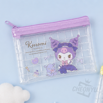 Sanrio - Kuromi Lolita Mood PVC Mesh Case