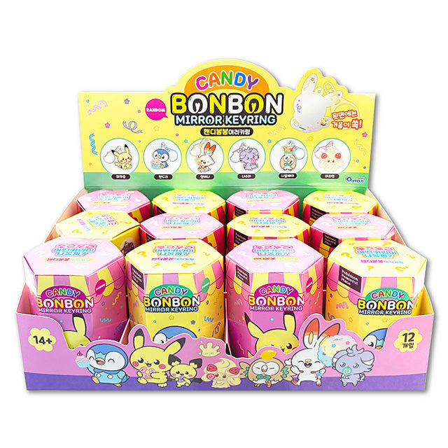 Pokémon PokéPeace Candy Bonbon Random Mirror Keyring