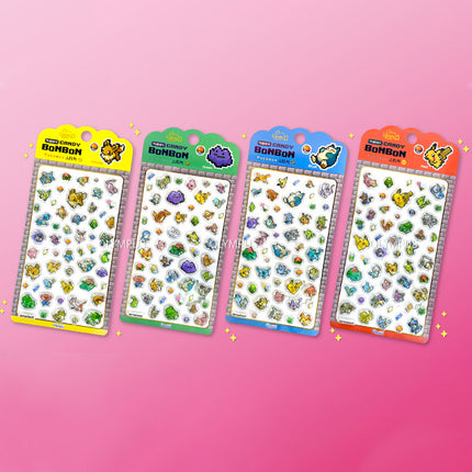 Pokémon Pixel Art Candy Bonbon Sticker (Random)