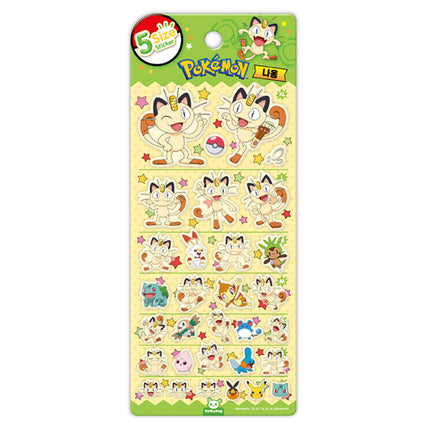 Pokémon 5-Size Sticker – Meowth