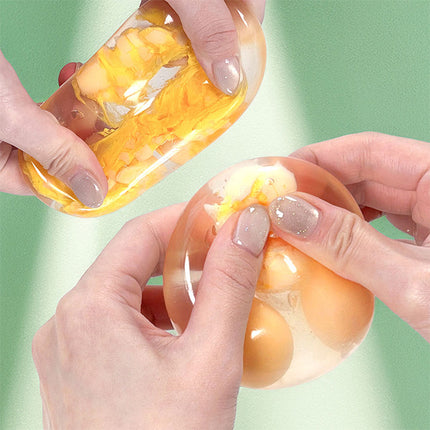 Crack the Egg Yolk Ball