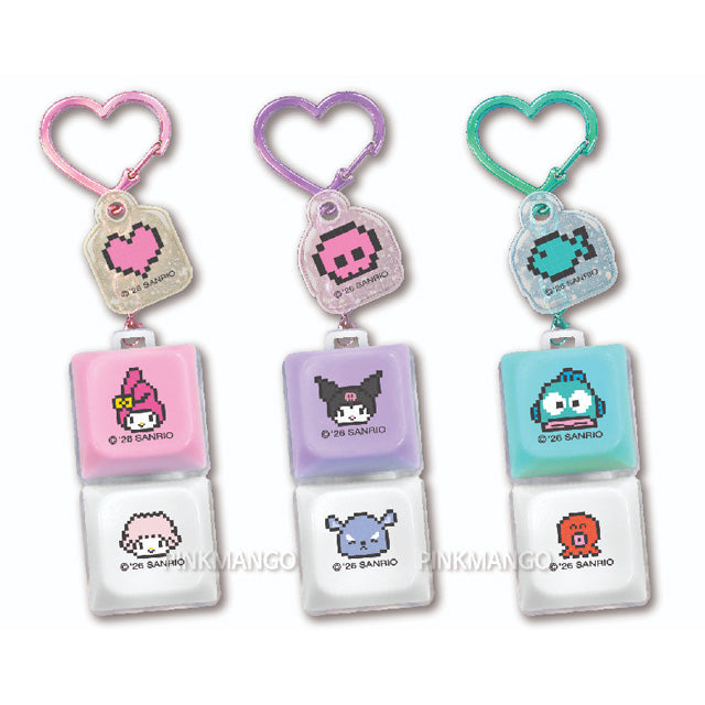 Sanrio LED Click Keycap Random Keyring