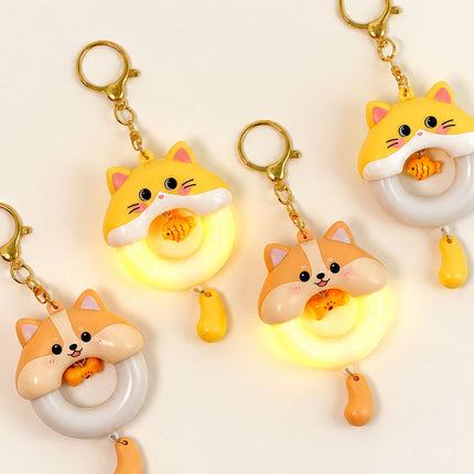 Light Donut Keyring