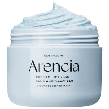 [ARENCIA] (EU Package) FRESH BLUE HYSSOP RICE MOCHI CLEANSER 120g
