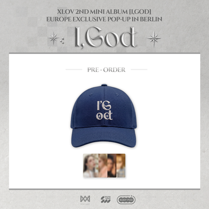 XLOV - [2026 XLOV [I,GOD] EUROPE EXCLUSIVE POP-UP MD]  BALL CAP