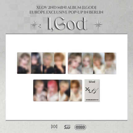 XLOV - [2026 XLOV [I,GOD] EUROPE EXCLUSIVE POP-UP MD] TRADING CARD (RANDOM)