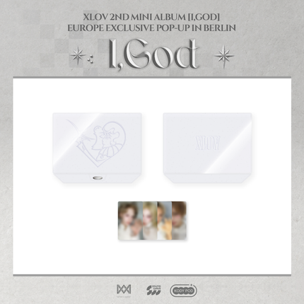 XLOV - [2026 XLOV [I,GOD] EUROPE EXCLUSIVE POP-UP MD] GLITTER COLLECT CASE