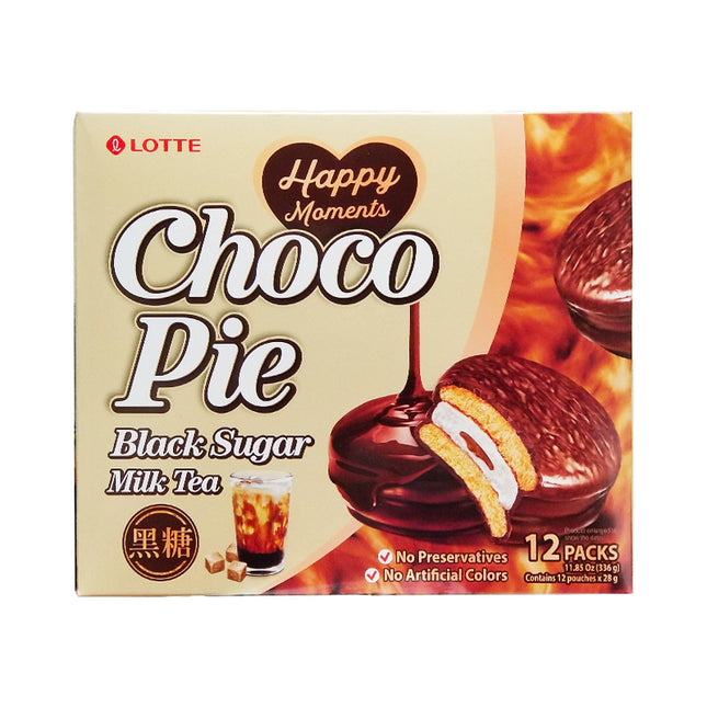 [LOTTE] Chocopie Black Sugar 336g