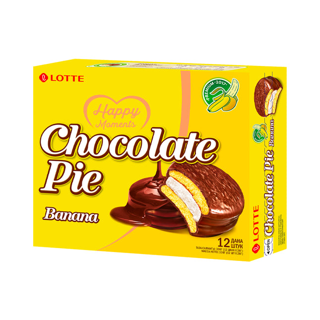[LOTTE] Chocopie Banana 336g