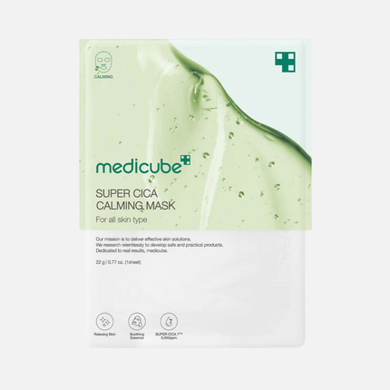 [Medicube] [EUP] (1EA) SUPER CICA CALMING MASK 22g