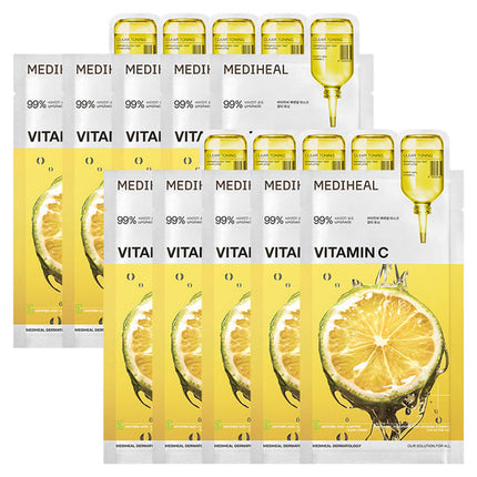 [Mediheal] Vitamin C Essential Mask_Clear Toning 24ml (1pc/10pcs)