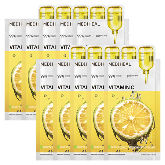 [Mediheal] Vitamin C Essential Mask_Clear Toning 24ml (1pc/10pcs)