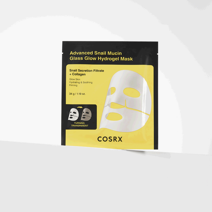[COSRX] Advanced Snail Mucin Glass Glow Hydrogel Mask