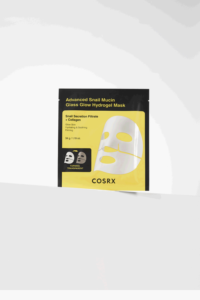 [COSRX] Advanced Snail Mucin Glass Glow Hydrogel Mask