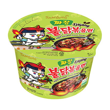 [Samyang] Buldak Jajang Stir-Fried Noodles Cup 105g