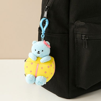 Jelly bear stuffed toy keyring - 04 Soda