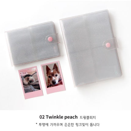 Jamstudio - Photo Card Book(Mini) - 02 TWINKLE PEACH