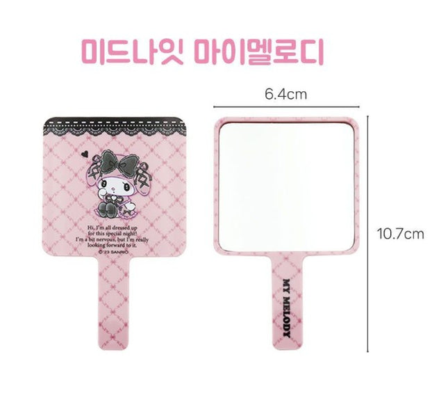 Sanrio Mini Hand Mirror - My Melody Midnight