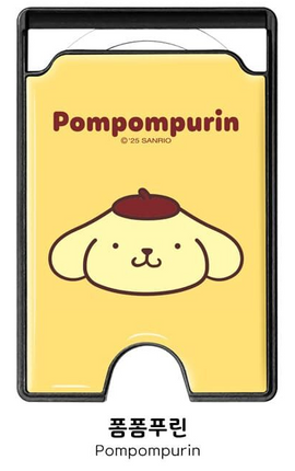 Sanrio Characters Head MagSafe Epoxy Card Holder - Pompompurin
