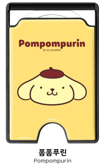 Sanrio Characters Head MagSafe Epoxy Card Holder - Pompompurin