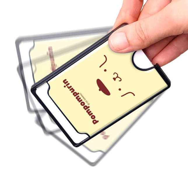 Sanrio Characters Face MagSafe Epoxy Card Holder - Pompompurin