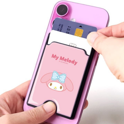 Sanrio Characters Head MagSafe Epoxy Card Holder - My Melody