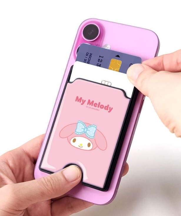 Sanrio Characters Head MagSafe Epoxy Card Holder - My Melody