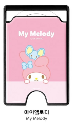 Sanrio Characters Peek MagSafe Epoxy Card Holder - My Melody