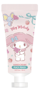 Sanrio Characters Perfumed Hand Cream 30ml - My Melody Peach