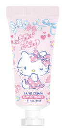 Sanrio Characters Perfumed Hand Cream 30ml -  Hello Kitty Romantic Lily