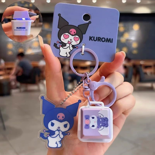 Sanrio - Sanrio Keyboard Music Keyring - Kuromi