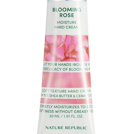 [Nature Republic] HAND & NATURE BLOOMING ROSE HAND CREAM 30ml