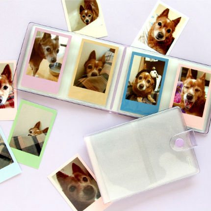 Photo Card Book(S), Button Type - 03 Aurora Purple