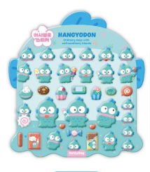 Sanrio Marshmallow Stickers -  Hangyodon