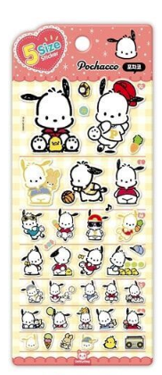 Sanrio 5-Size Sticker – Pochacco