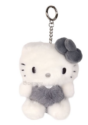 Sanrio Monotone Bag Charm 13cm -  Hello Kitty